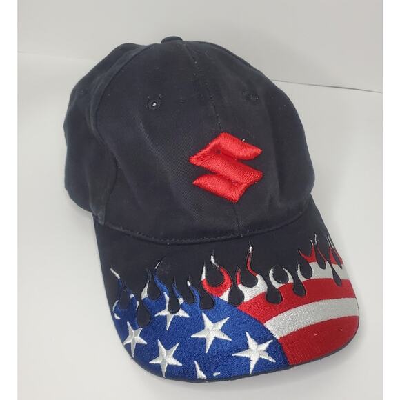 other Other - American Flag Patriotic Embroidered Red White Blue Baseball Cap Hat